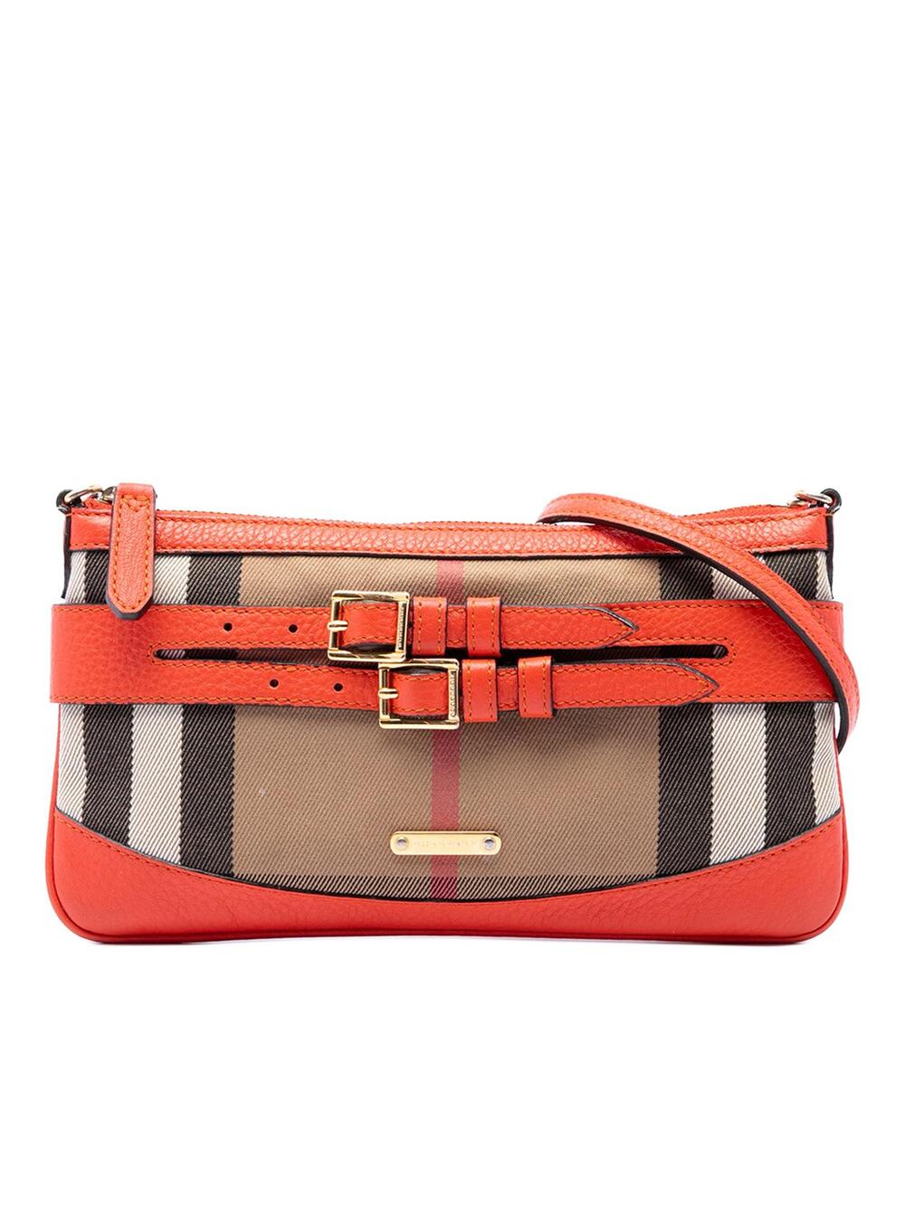 Burberry House Check Canvas And Leather #374208B43B